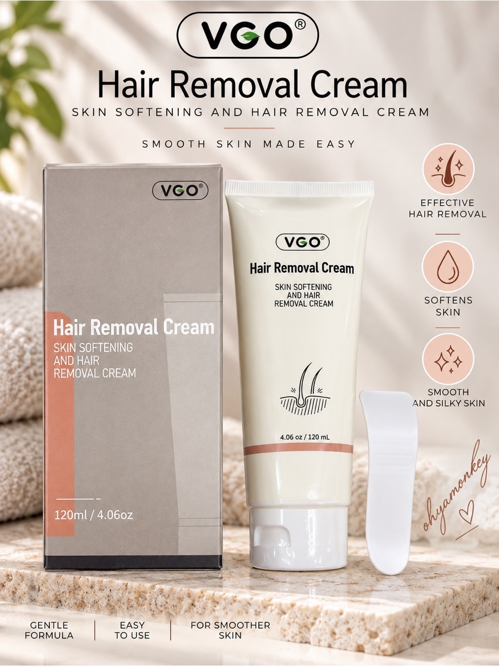 VGO Hair Removal Cream EXP 2027/1/25